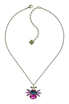 Multi/green Bilitis Love Bugs - Konplott necklace